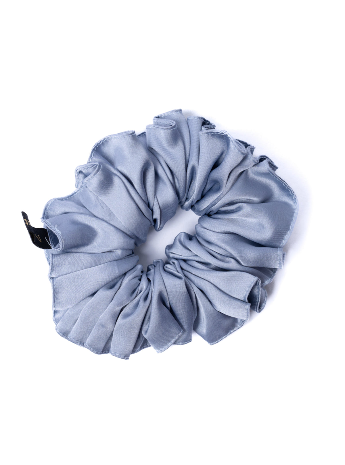 TIFFANY BLUE SATIN SCRUNCHIE