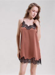 BRONZE LACE DRESS